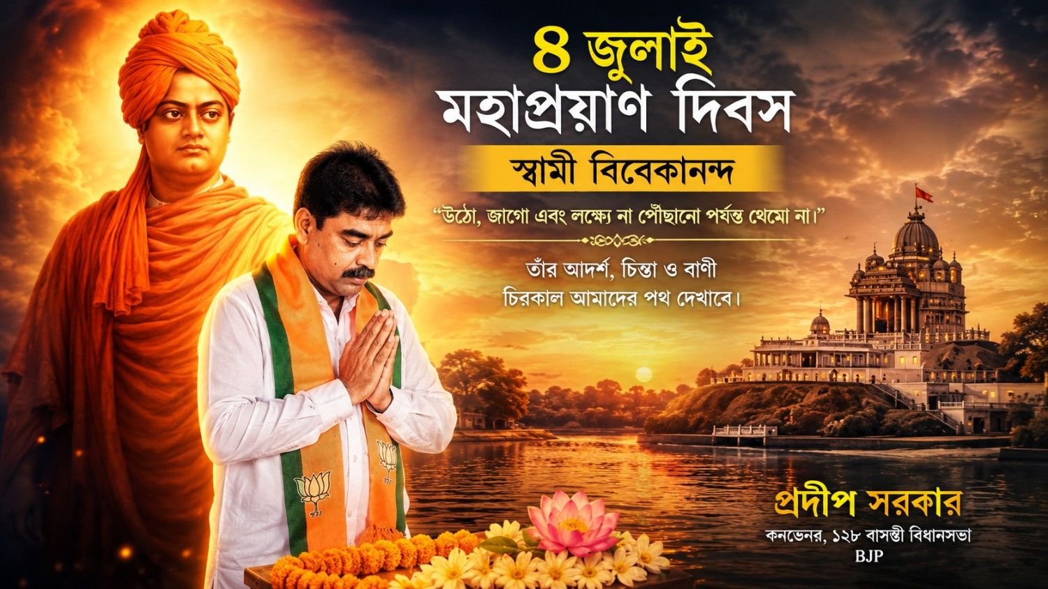চতুর্থ জুলাই: স্বামী বিবেকানন্দের মহাপ্রয়াণ দিবস ও তাঁর আদর্শের প্রাসঙ্গিকতা